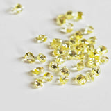 Custom Luxury Embrace Champaign Yellow Raw Necklace