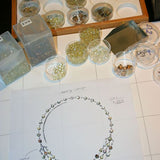 Custom Luxury Embrace Champaign Yellow Raw Necklace