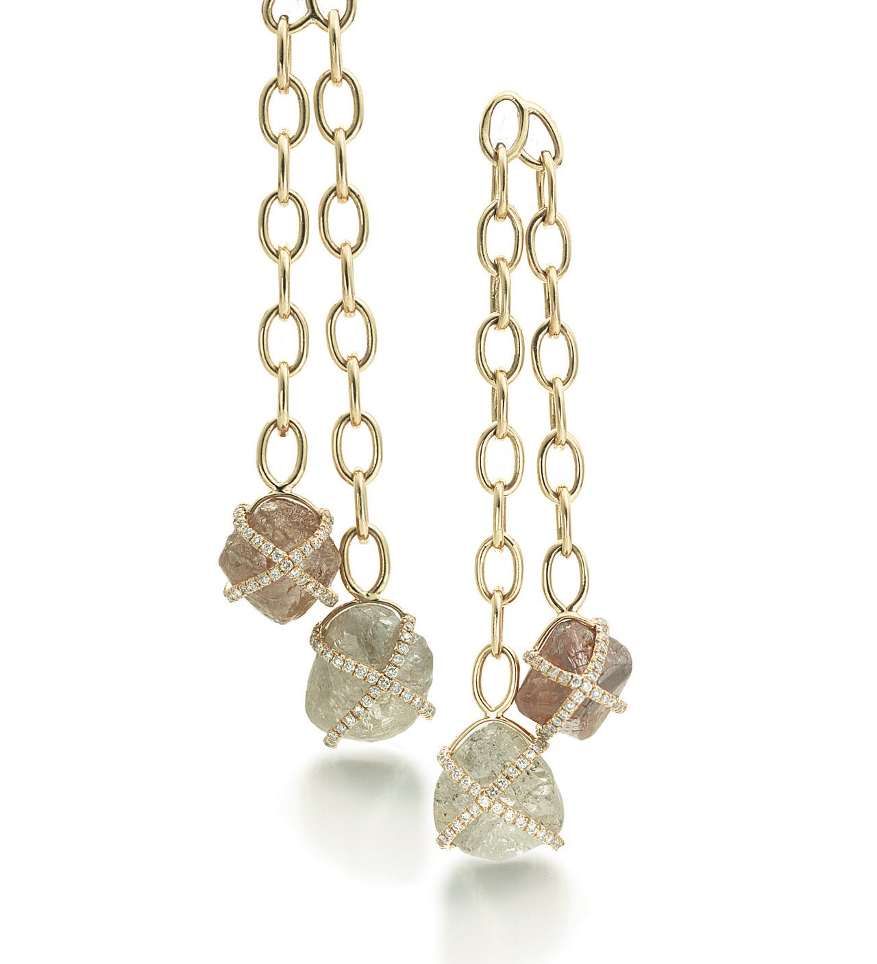 4 Raw Orielle Drop Earrings