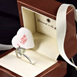 Custom Embrace Solitaire Ring