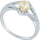 VICTORIAN Lemon Yellow Raw Ring