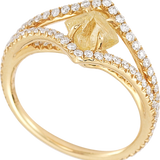 VICTORIAN Lemon Yellow Ring