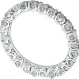 Champaign Yellow Eternity Raw Diamond Band