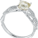 VINE Champagne Yellow Raw Ring