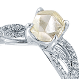 VINE Champagne Yellow Raw Ring