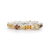 MIX Fancy Eternity Raw Diamond Band