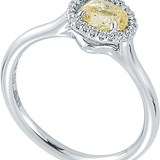 GRACE Lemon Yellow Raw Ring