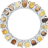 MIX Fancy Eternity Raw Diamond Band