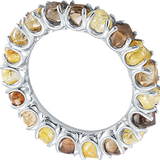 MIX Fancy Eternity Raw Diamond Band