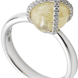 Custom Embrace Solitaire Ring