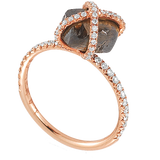 Custom Embrace Solitaire Ring