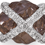 Custom Embrace Solitaire Ring