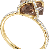 Custom Embrace Solitaire Ring