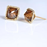 Classic Halo Studs Earrings