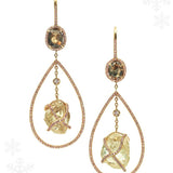 Orielle Drop Hoop Earrings