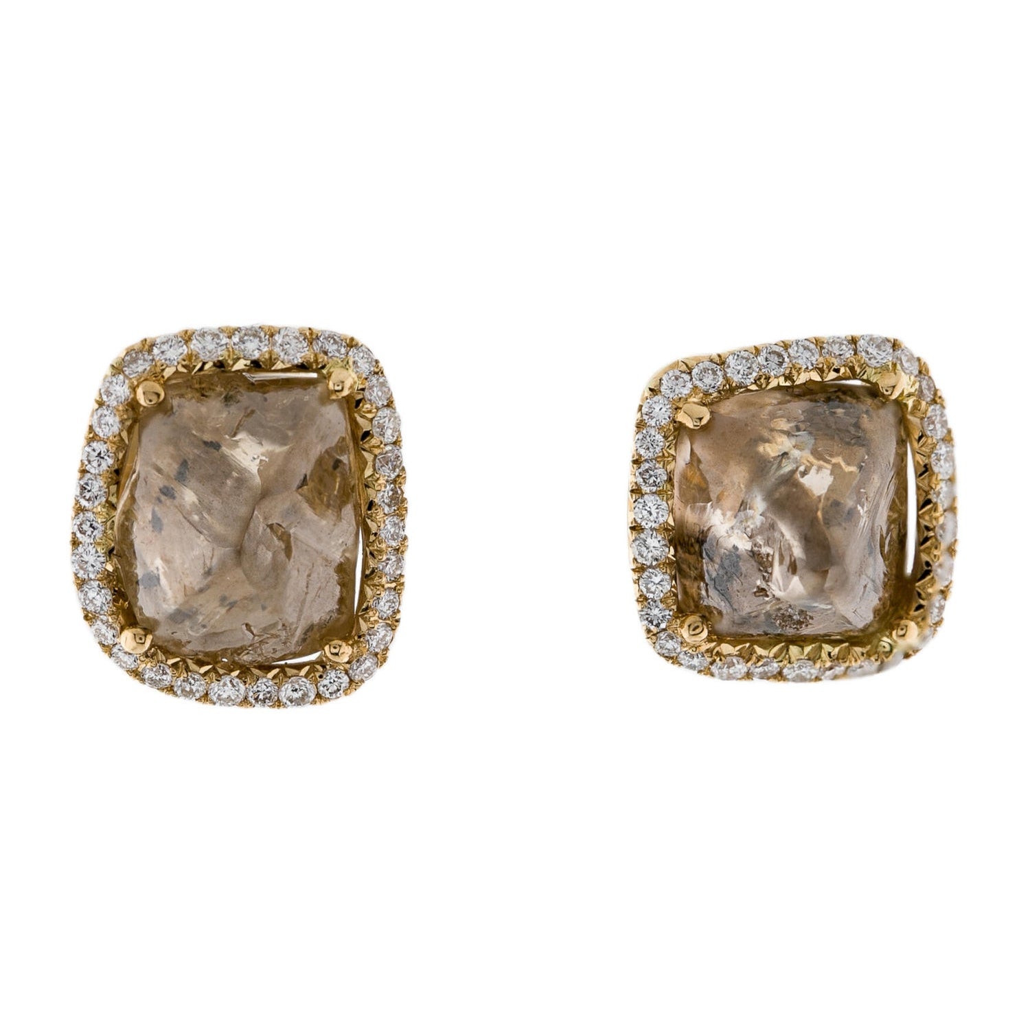Classic Halo Studs Earrings