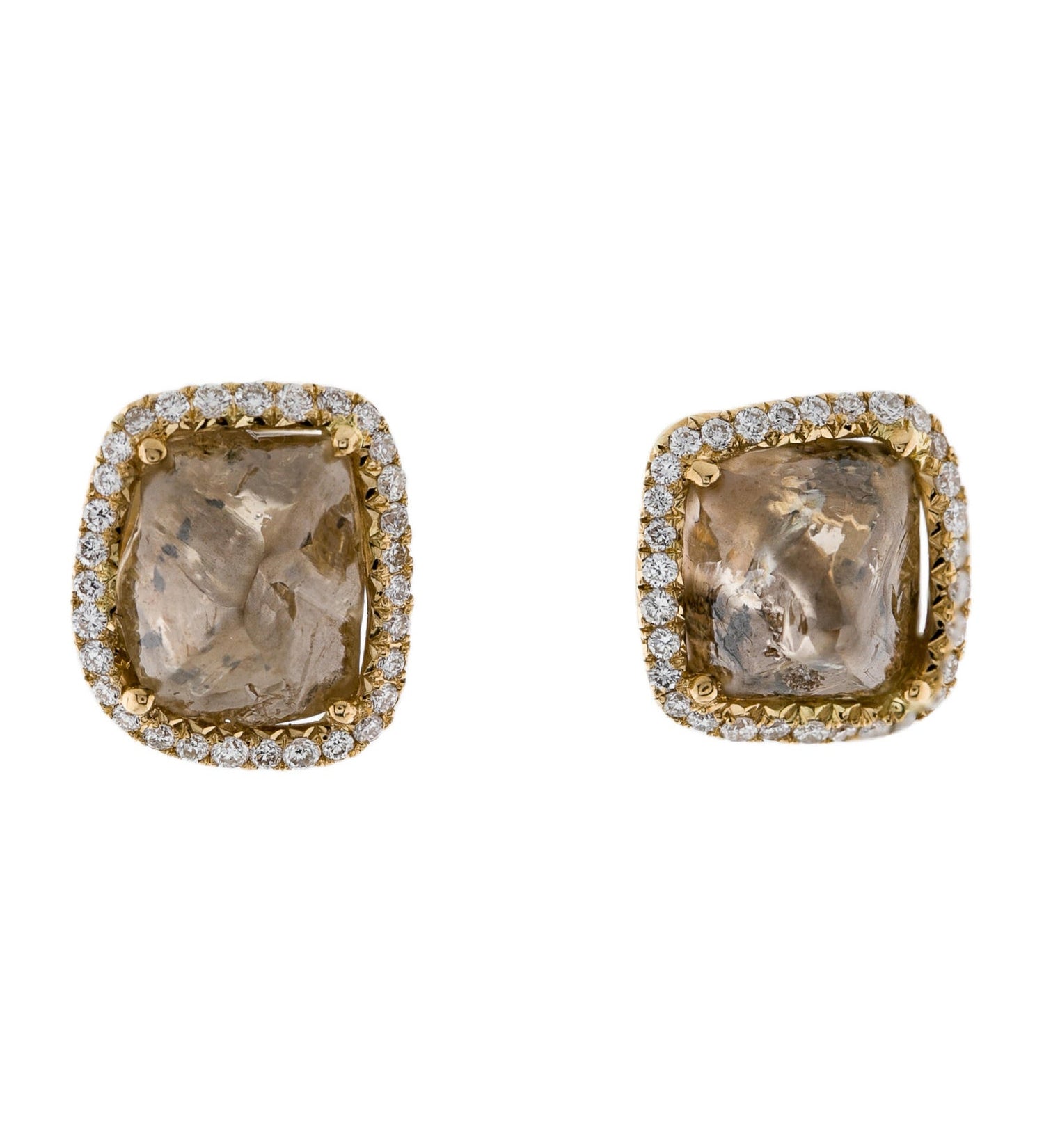 Classic Halo Studs Earrings