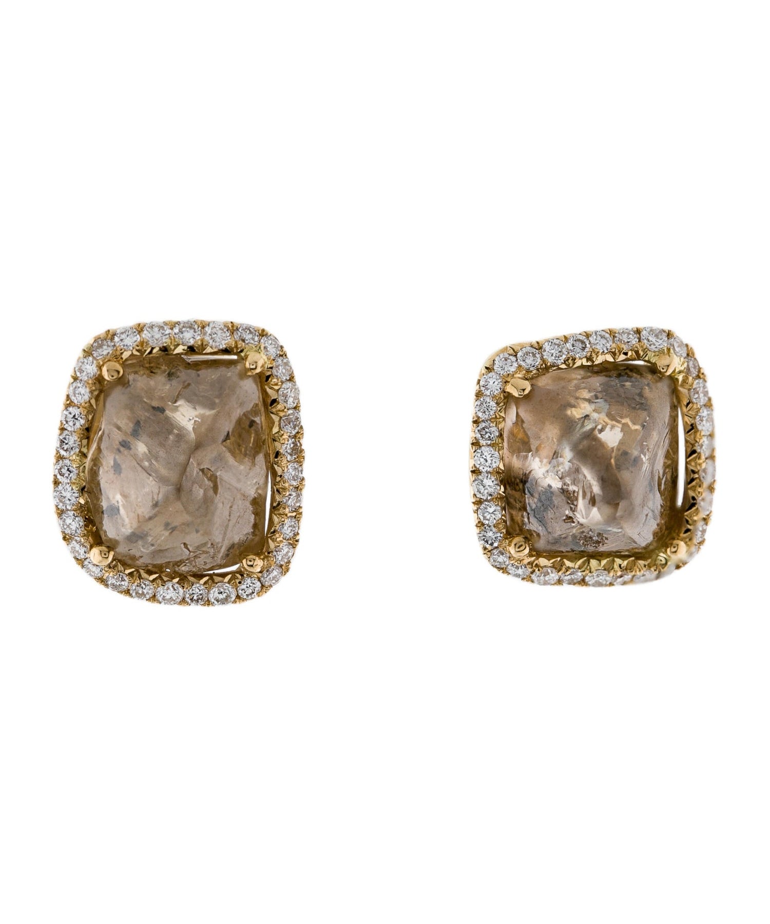 Classic Halo Studs Earrings
