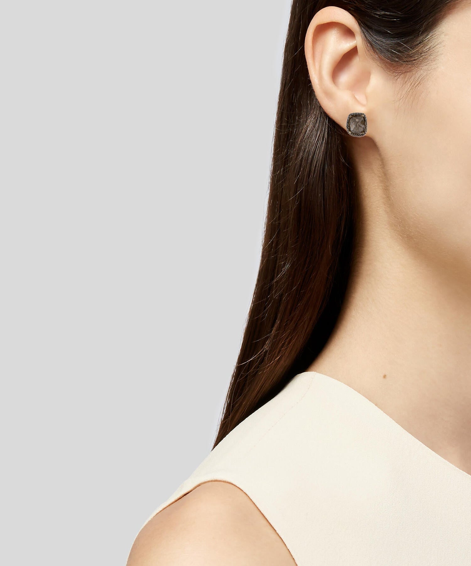 Classic Halo Studs Earrings