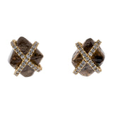 Orielle Warped Stud Earrings