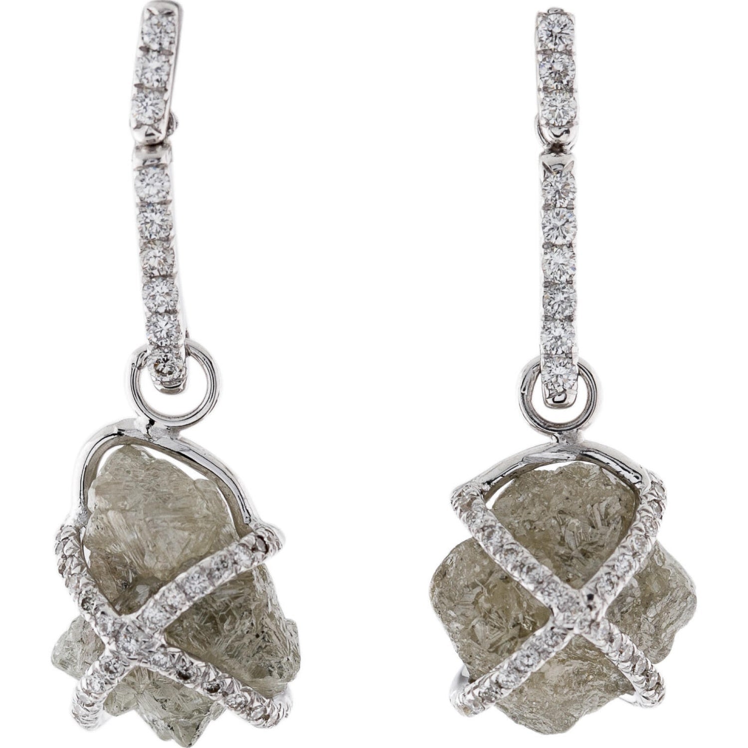 Orielle Drop Warped Earrings