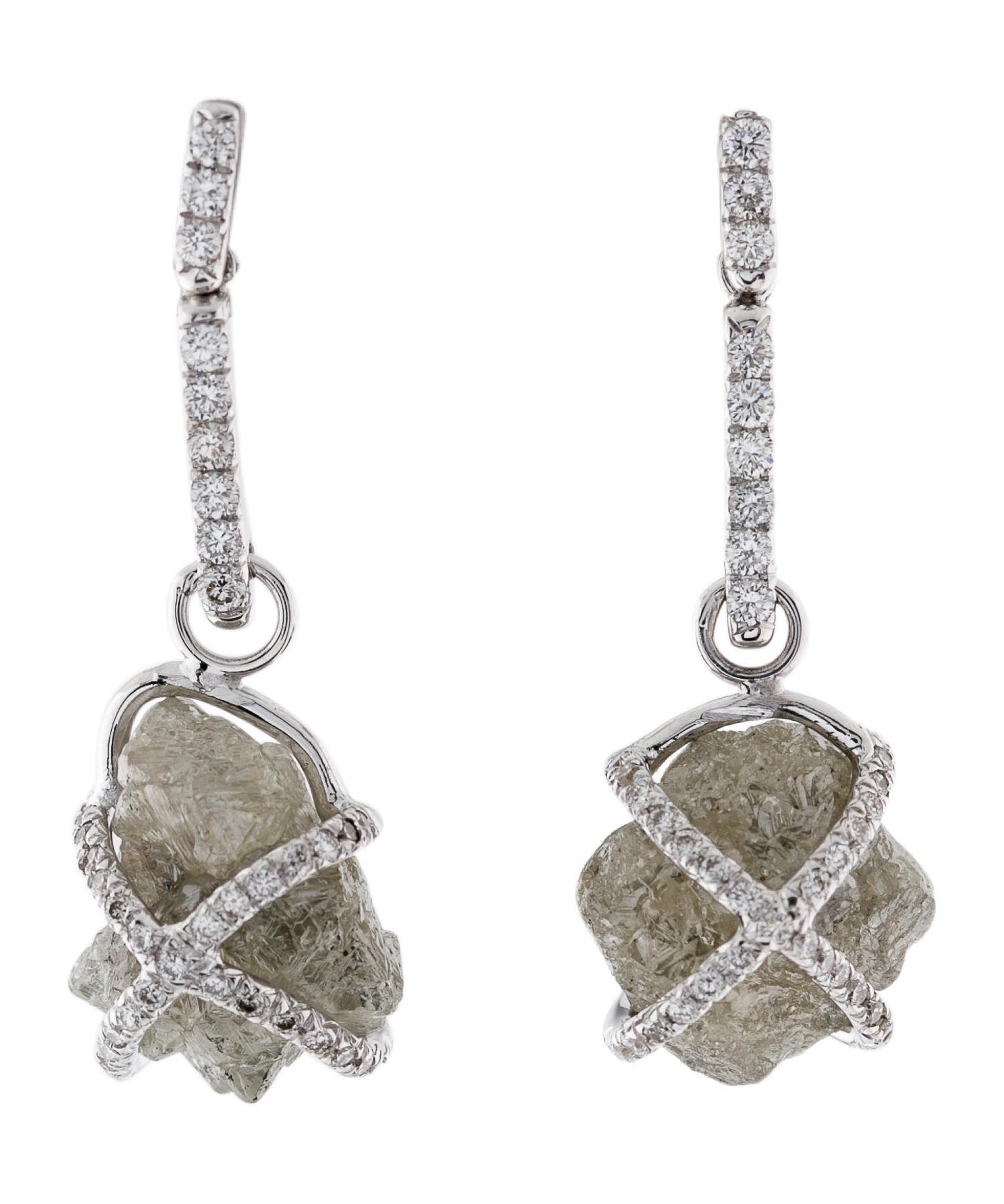 Orielle Drop Warped Earrings
