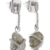 Orielle Drop Warped Earrings
