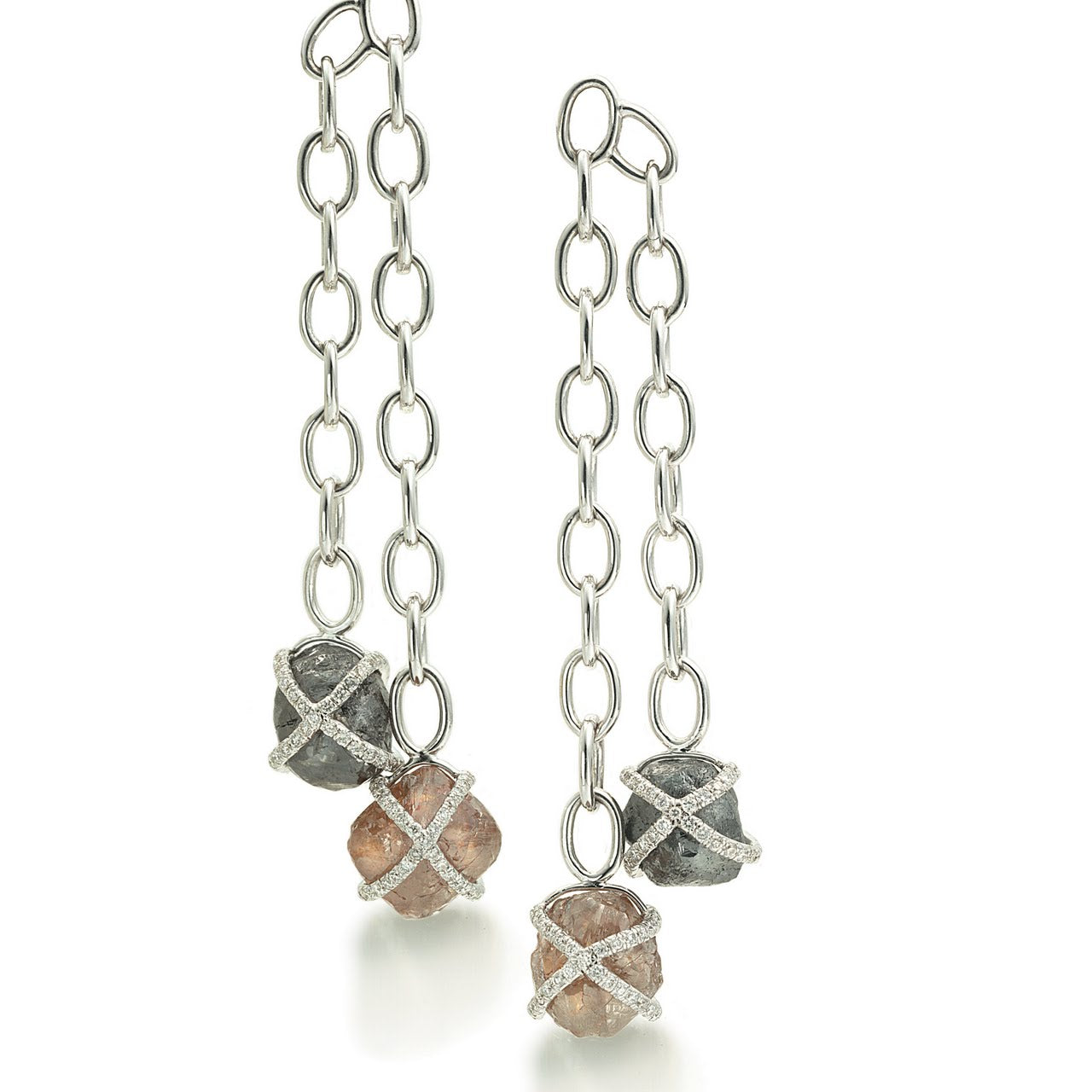 4 Raw Orielle Drop Earrings