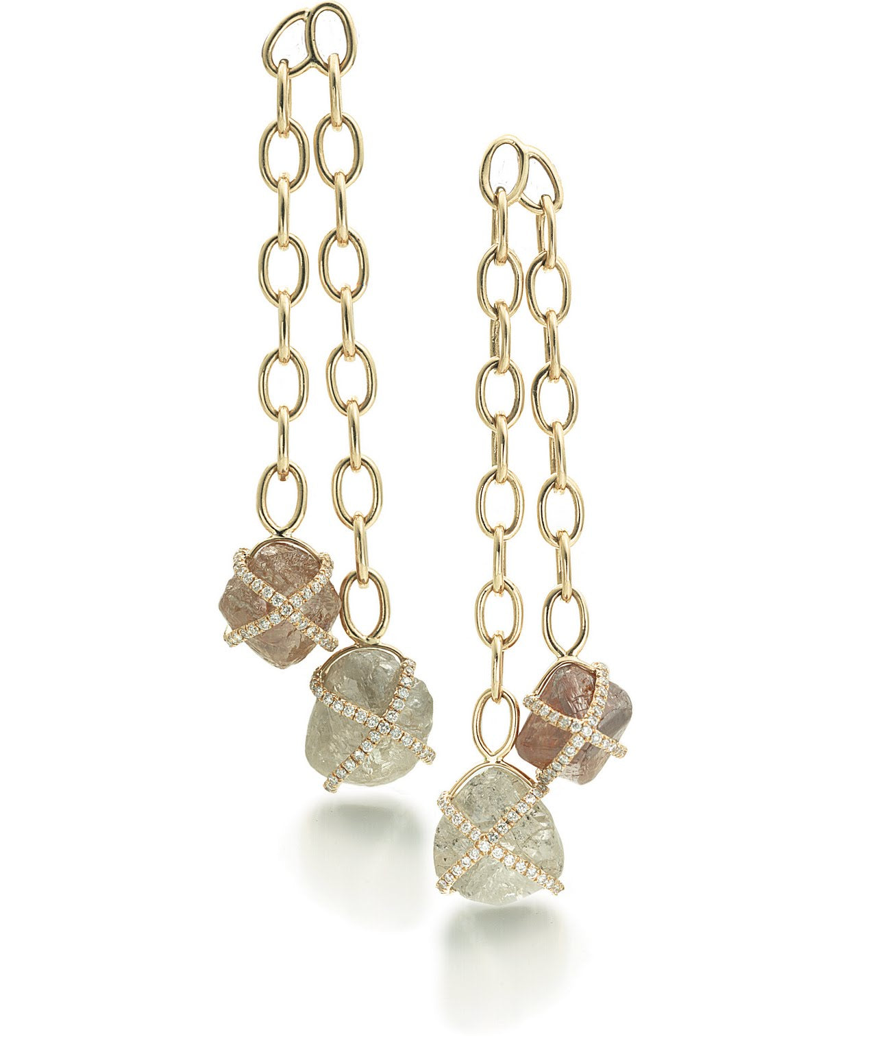 4 Raw Orielle Drop Earrings
