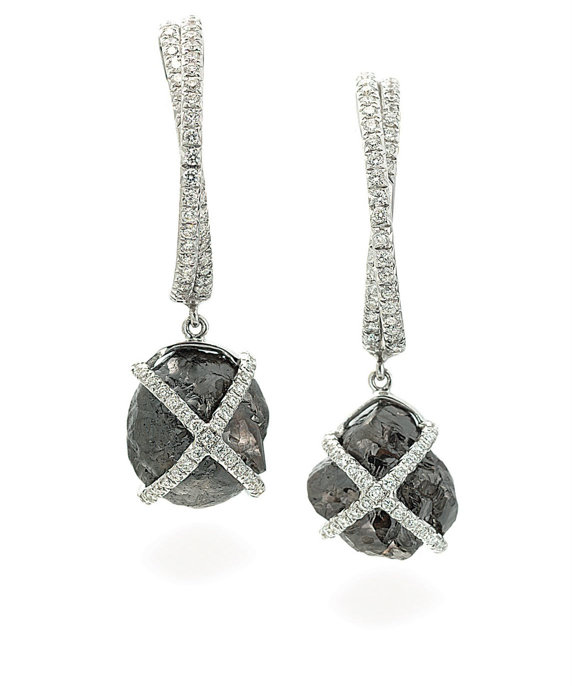 Orielle Drop Warped Earrings