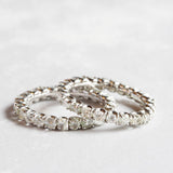 Champaign Yellow Eternity Raw Diamond Band