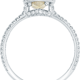 Classic Champagne Yellow Raw Ring