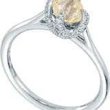 SIGNATURE Lemon Yellow Raw Ring