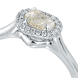GRACE Champagne Yellow Raw Ring