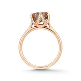 Rose Gold Signature Chocolate Brown Ring,