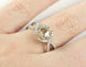 Chocolate Brown Raw Diamond Engagement Ring