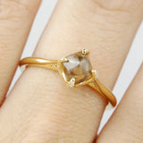 SIGNATURE Chocolate Brown Raw Ring