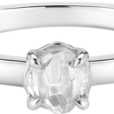 MODERN Champagne Yellow Raw Ring