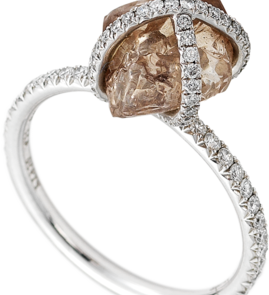 Custom Embrace Solitaire Ring