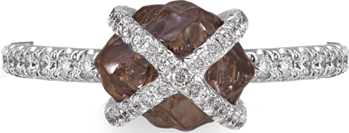 Custom Embrace Solitaire Ring