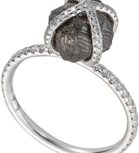 Custom Embrace Solitaire Ring